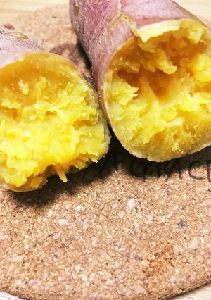 レンジだけ！しっとり甘〜いサツマイモ♬-レシピのメイン写真