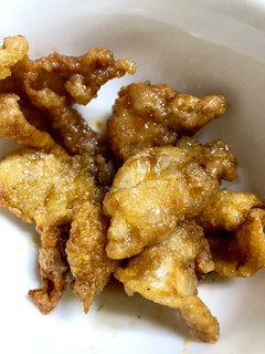 簡単!鶏皮の甘辛おつまみ-レシピのメイン写真