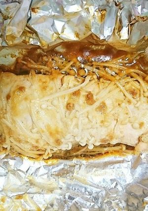 簡単！秋鮭の味噌マヨホイル焼き☆-レシピのメイン写真