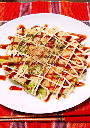 節約！もやしとキャベツのお好み焼き-レシピのメイン写真