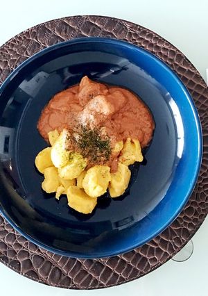 炎症性腸疾患にお勧めGFカボチャニョッキ-レシピのメイン写真