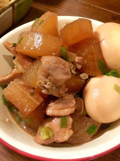 鶏肉と大根の甘辛煮-レシピのメイン写真