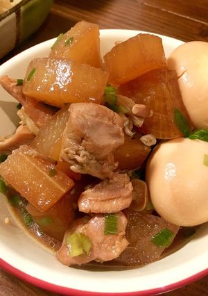 鶏肉と大根の甘辛煮-レシピのメイン写真