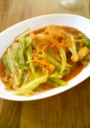 簡単ヘルシー★麻婆キャベツ♪-レシピのメイン写真