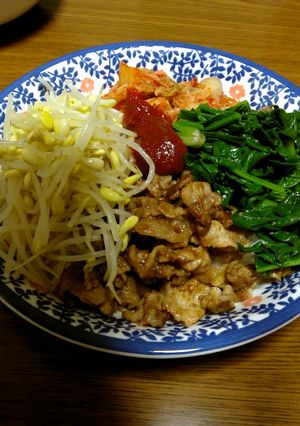 超簡単☆野菜もりもりビビンバ-レシピのメイン写真