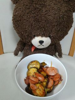 なすのウインナーいため!-レシピのメイン写真