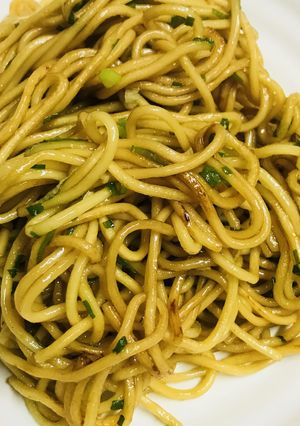 シンプルな★ネギ＆しょう油焼きそば-レシピのメイン写真