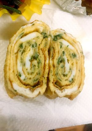 お弁当の卵焼きメニュー7♡大葉♡-レシピのメイン写真