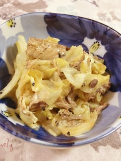 キャベツとサバの水煮缶のマヨ炒め-レシピのメイン写真