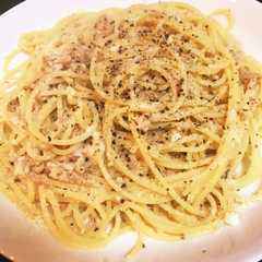 รูปของ 【簡単】ツナ入りカチョエペペ