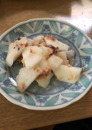 カブとツナのサラダ 簡単です-レシピのメイン写真