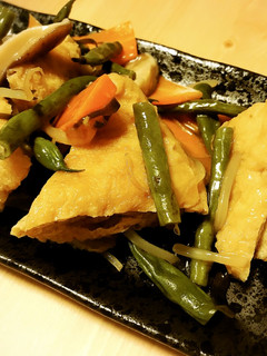 油揚げの炒めもの 仙台みやげ“三角定義”-レシピのメイン写真