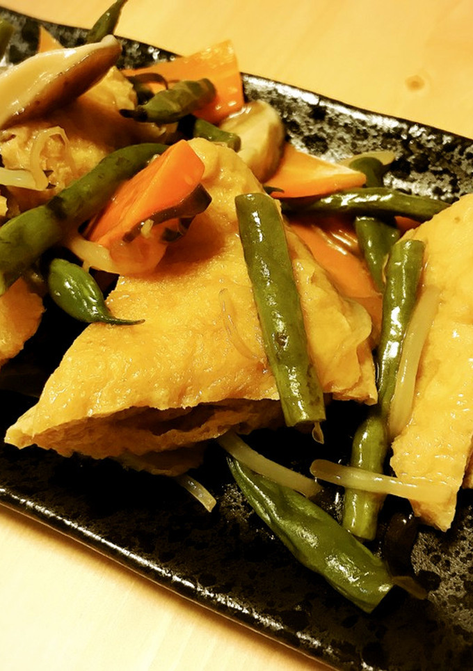 油揚げの炒めもの 仙台みやげ“三角定義”-レシピのメイン写真