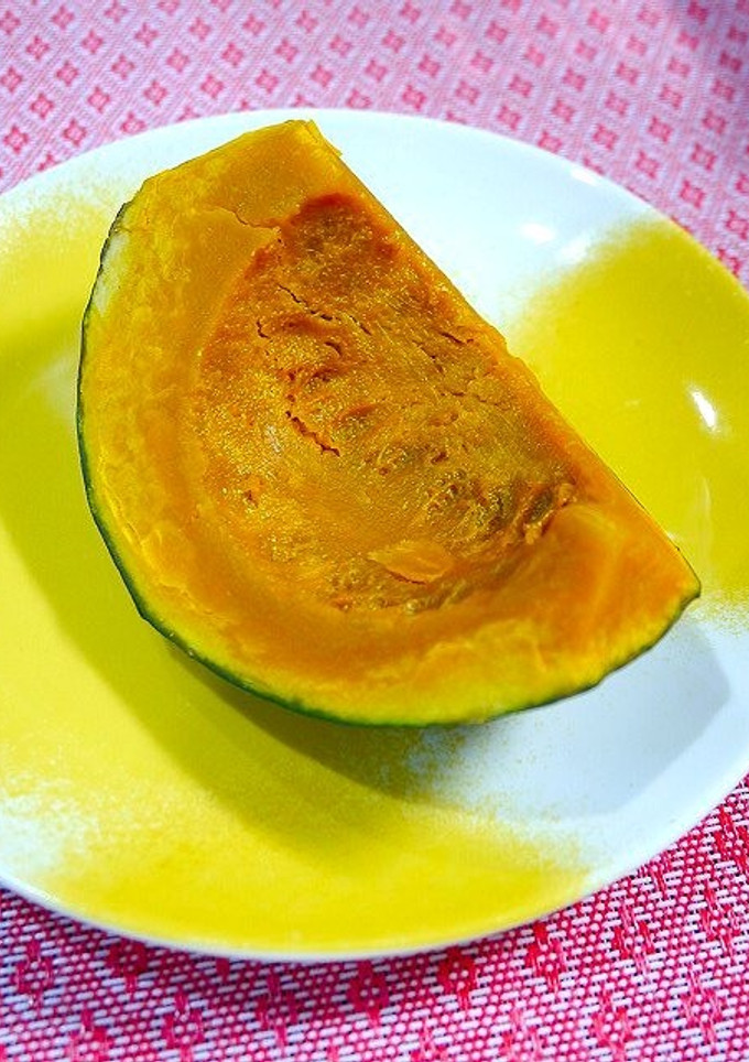レンジで簡単！丸ごとかぼちゃの下処理-レシピのメイン写真
