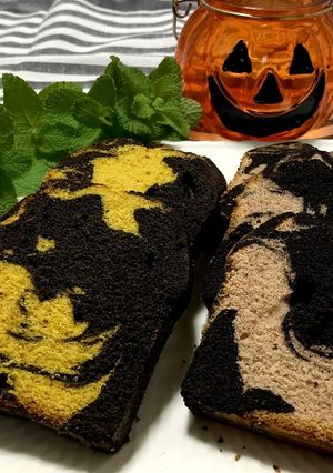 ハロウィンパウンドケーキ-レシピのメイン写真