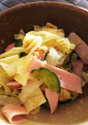 野菜嫌いも食べちゃうポテチのサラダ❗️-レシピのメイン写真