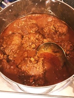 煮込みハンバーグ-レシピのメイン写真