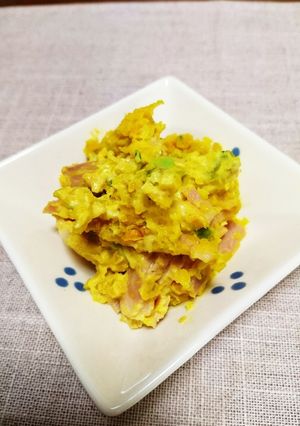 レンチンで！カボチャのサラダ(^-^)-レシピのメイン写真