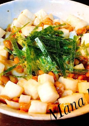 【簡単】長芋と納豆のねばねばタッグ和え♡-レシピのメイン写真