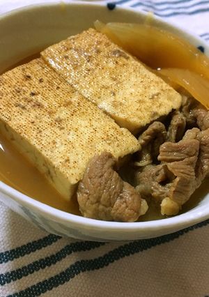 ほったらかしでOK☆肉豆腐-レシピのメイン写真