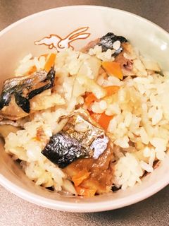 秋の味覚 さんまの炊き込みご飯-レシピのメイン写真