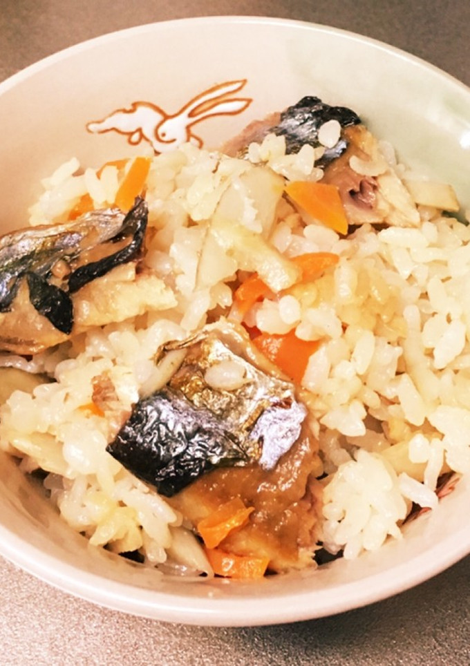 秋の味覚　さんまの炊き込みご飯-レシピのメイン写真