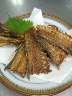 アジの骨せんべい-レシピのメイン写真