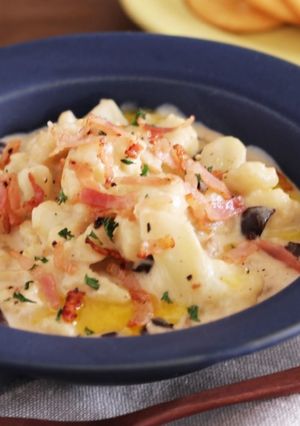 液体塩こうじでカリフラワーのクリーム煮♪-レシピのメイン写真