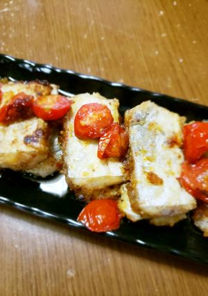 太刀魚とトマトのソテー-レシピのメイン写真