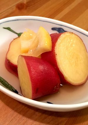 さつまいもの蜂蜜レモン煮☆隠し味に醤油-レシピのメイン写真