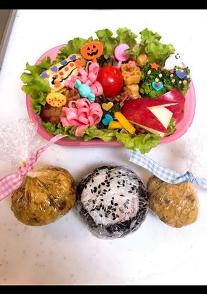4歳10ヶ月@保育園弁当＊遠足-レシピのメイン写真