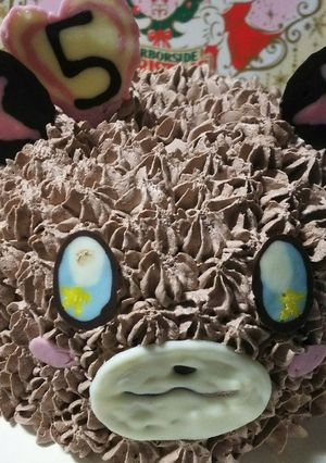 H29バースデーケーキモフルン-レシピのメイン写真