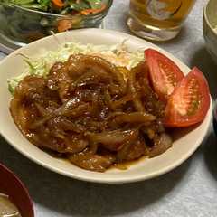 รูปของ お店の味！豚肉の生姜焼き