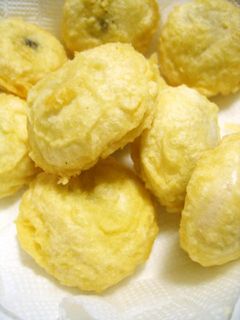 お彼岸に 天ぷらまんじゅう-レシピのメイン写真