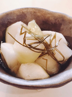 天日干し 青首大根のカリカリ甘酢漬け-レシピのメイン写真