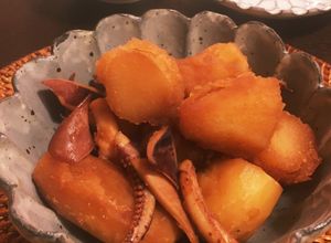 イカの下足だけ入ったじゃがいも煮-レシピのメイン写真