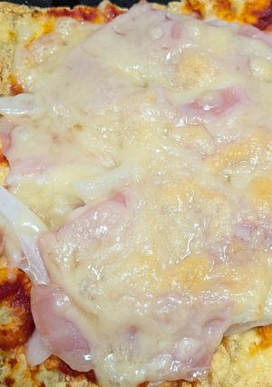 新玉ネギで油揚げピザはいかがですか❣-レシピのメイン写真