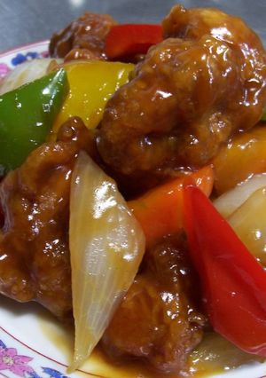 鶏モモ肉で☆酢豚風に… 酢鶏～ッ♪-レシピのメイン写真