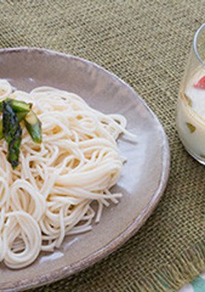 ミルクカレーつけ麺-レシピのメイン写真