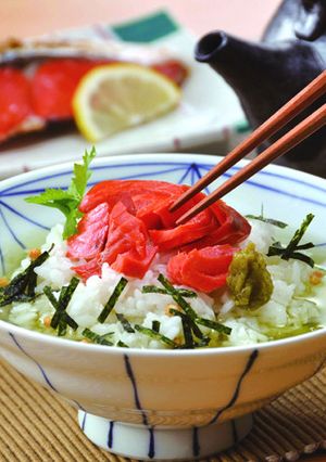 ★紅鮭の冷やし茶漬け★-レシピのメイン写真