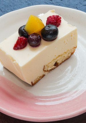 レアーチーズケーキ-レシピのメイン写真