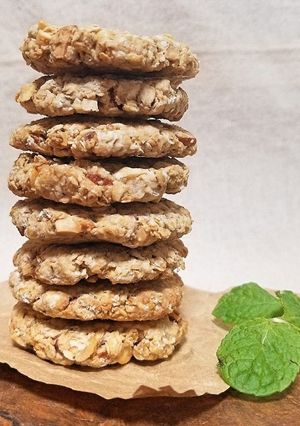 ナッツとオートミールのクッキー＊V-レシピのメイン写真