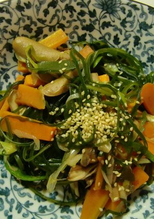 昆布のイリチー（炒め煮）-レシピのメイン写真