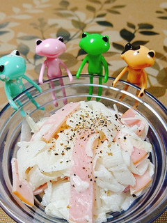 簡単!ちょい一品に『大根とハムのマリネ』-レシピのメイン写真