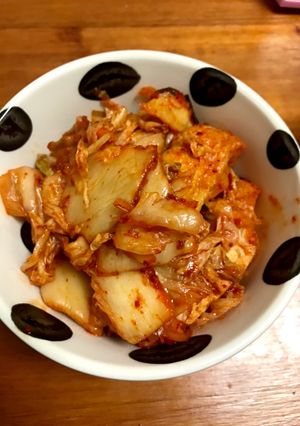 キムチとあぶらげのさっと炒め♪-レシピのメイン写真