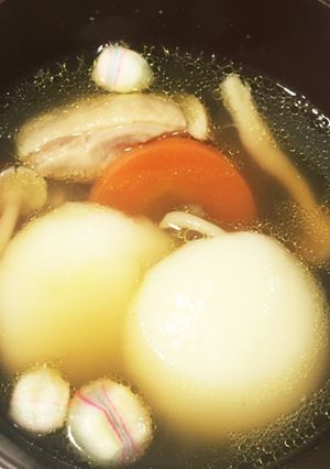 お吸い物のお雑煮-レシピのメイン写真