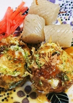 たこ？？こんにゃくだよ♪変わり種たこ焼き-レシピのメイン写真