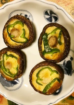 椎茸のマヨチーズ焼き-レシピのメイン写真