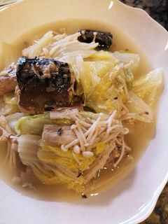 簡単!白菜の鯖缶煮-レシピのメイン写真