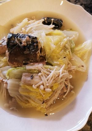 簡単！白菜の鯖缶煮-レシピのメイン写真